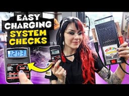 Quick Charging System Tests: Battery and Alternator testing with and without special tools!