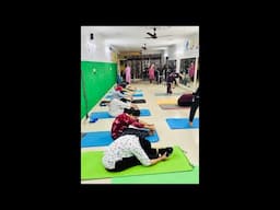 Yoga session with Dr. Sandhya