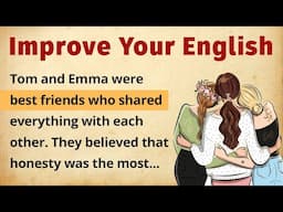 Learn English Through Story🚨Be Honest with Me | Reading & Listening | English Subtitle Story