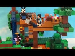 Lego 100th Anniversary Minifigs go to Lego Minecraft Outpost!