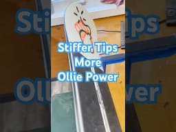 Thick Tips For More Ollie Pop / Snowboard Core Profiles Change The Ride! #snowboarding