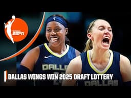 Dallas Wings win 2025 draft lottery 🏀 Will they select Paige Bueckers? | WNBA on ESPN