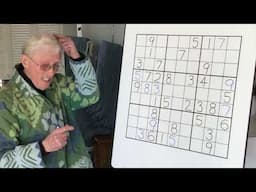 Sudoku Tutorial #96 Matching pairs make the day .