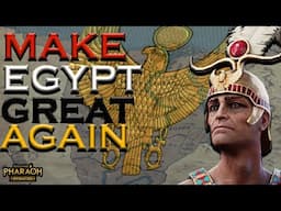 TOTAL WAR: PHARAOH LEGENDARY SETNAKHTE! MAKE EGYPT GREAT AGAIN! Episode 1