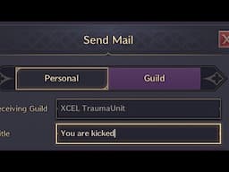 I GOT KICKED FROM THE GUILD ISSUE