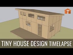 Tiny House Design in SketchUp Timelapse