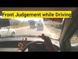 Front Judgement while driving | Car Driving |Class -36|Kiran Car Craze