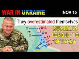 15 Nov: Nice. Ukrainian Forces Push Back and Retake Terny! | War in Ukraine Explained