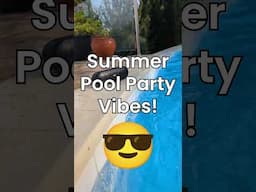 🔊Pool Party with Tribit Waterproof Bluetooth Speakers! #bluetoothspeaker #waterproofspeaker #ad