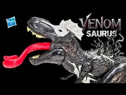 BRAND NEW VENOMSAURUS!!! Hasbro Venom Tyrannosaurus rex Review!!!