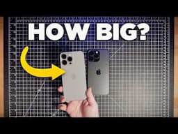 iPhone 16 Pro Max vs 15 Pro Max | Size Comparison