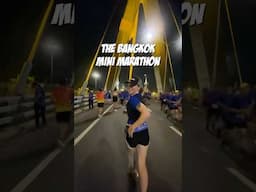 Running in the Bangkok Marathon 🏃‍♀️😮‍💨 #bangkok