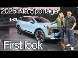 The new 2026 Sportage first look // Less edgy design, more features