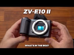 SONY ZV-E10 II Unboxing | What's In The Box?