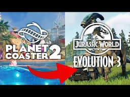 Jurassic World Evolution 3 Needs THIS PERFECT TOOL From Planet Coaster 2