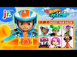 Choose Your Favorite Hot Wheels Racer! 🏎️💨 Hot Wheels Let's Race | Netflix Jr