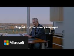 Copilot empowers every employee across the enterprise