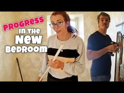 Moving Forward in the Bathroon to Bedroom Renovation