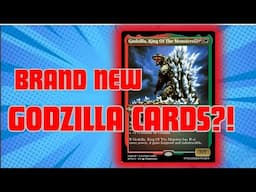 I REMADE ALL the Godzilla Magic Cards!