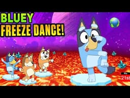 Floor Is Lava - Danny Go! - Bluey Freeze Dance - Bluey Brain Break - Bluey Floor Is Lava