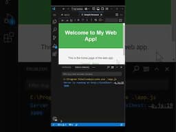 Browse your webapps directly in VS Code