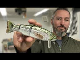 How to make a Rainbow Trout Wake Bait