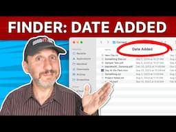 Using Date Added In the Mac Finder