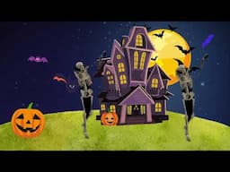 Halloween Dance Music For Kids | Dancing Skeletons, Pumpkins and Ghosts