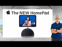 APPLE HomePad 2025 with AI Powered Security Camera LEAKED!