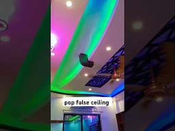 Pop false ceiling design beutiful design #shortsvideo #youtubeshorts #ceilingdesign #abdulpop