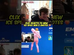 Clix REACTS to NEW Ice Spice skin & emotes 🍑