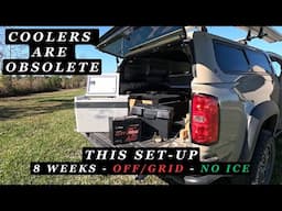 I'll NEVER use a cooler again - This AFFORDABLE set-up allowed me to live off-the-grid for 8 weeks!