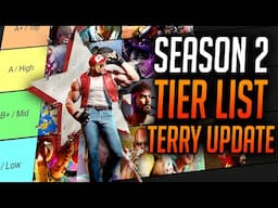 Street Fighter 6 Season 2 Tier List! Terry DLC Update