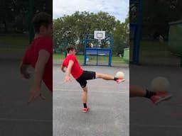 Insane Volley Skill 🎯  #trickshot #streetpanna #football all