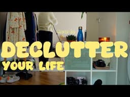 Life declutter, learning to let go