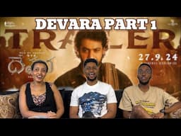 Our Reaction To Devara Part -1 Trailer | NTR | Saif Ali Khan | Janhvi | Koratala Siva | Anirudh |