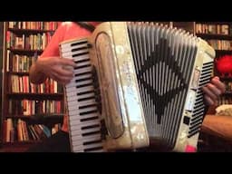 "The Simpsons" theme on accordion