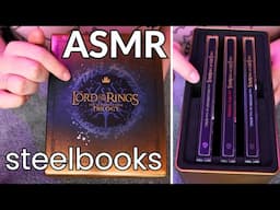 ASMR (whispering) Lord of the Rings & Hunger Games - 4k Steelbooks Part 1