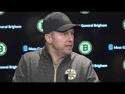 Joe Sacco on Being Named Bruins Interim Head Coach After Jim Montgomery Firing