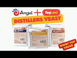 Angel and KegLand Distillers' Yeast - Yellow Label Yest, AM-1 and AG-2