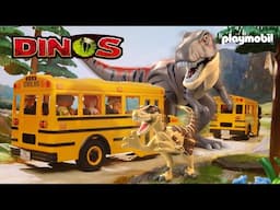 Dino Adventure: Escape from the mighty T-Rex! | PLAYMOBIL Short Film