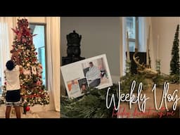 Weekly Vlog: HOLIDAY DECORATE WITH ME | MINIMAL MODERN CHRISTMAS HOME DECOR