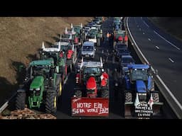 LIVE: French Farmers Block Road Near Paris, in Protest Against EU-Mercosur Free Trade Deal