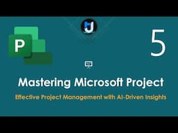 05. إدارة المشاريع باستخدام Microsoft Project & AI | نافذة البداية