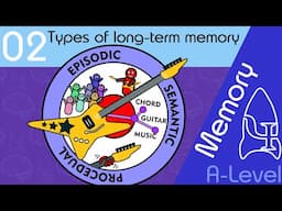 Types of long term memory [AQA ALevel]