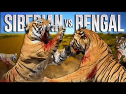 Battle of the Titans: Bengal Tiger vs Siberian Tiger