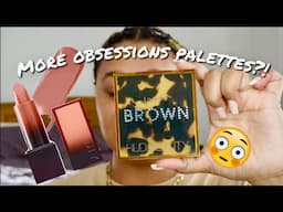 HUDA BEAUTY TOFFEE BROWN OBSESSIONS PALETTE & POWER BULLET CREAM GLOW LIPSTICK! 💄