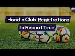 Is It Possible To Create Your Club Registrations In Under 60 Seconds?