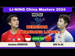 [SF] Jonatan CHRISTIE (INA) vs SHI Yu Qi (CHN) | China Masters 2024