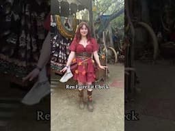 What I wore to the NorCal Ren Faire! Autumn Acorn Fairy #fairycore #renfaire